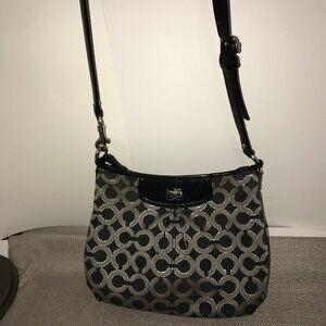 Y2K Coach Madison Op Art Swingpack crossbody bag